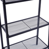 3-Tier Ladder Shelf Black & White SF-107 SF-108