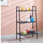 3-Tier Ladder Shelf Black & White SF-107 SF-108 - Artisan SA Premium Furniture