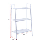 3-Tier Ladder Shelf Black & White SF-107 SF-108
