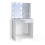 Dressing Table Vanity Desk with Makeup Mirror and Lights SHI13AN