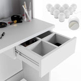 Dressing Table Vanity Desk with Makeup Mirror and Lights SHI13AN