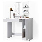 Dressing Table Cabinet with Makeup Mirror SHI13SA