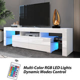 TV Stand Media Console with LED Light & Remote SMT-TS003 SMT-TS004