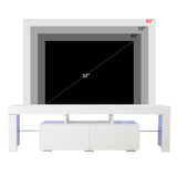 TV Stand Media Console with LED Light & Remote SMT-TS003 SMT-TS004