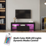 TV Stand Media Console with LED Light & Remote SMT-TS002