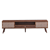 Rustic TV Stand (Caramel) TV-101