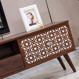 Rustic TV Stand (Caramel) TV-101