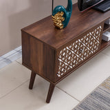 Rustic Modern TV Stand (Caramel) TV-102
