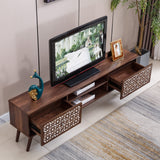 Rustic Modern TV Stand (Caramel) TV-102