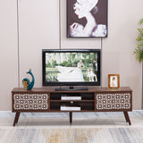 Rustic Modern TV Stand (Caramel) TV-102