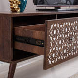 Rustic Modern TV Stand (Caramel) TV-102