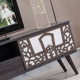 Rustic Mordern TV Stand Grey Wood TV-103