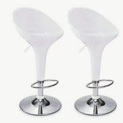 Acrylic Dome Bar Stool set of 2 in one box A056