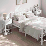 Iron Frame Nightstand with Drawer OT-2107