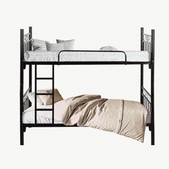 Sturdy Twin-Over-Twin Metal Bunk Bed Frame - Space-Saving Design BD-C03,,,,9186,,,,BT-06,,,,BD-06