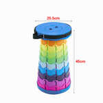 Retractable Telescopic Foot Stool KJ-01 – product detail view