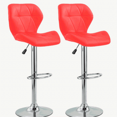Bar Stool Kitchen Chair Set of 2 CR-B133