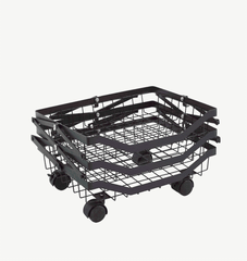 Collapsible Fruit Cart HL-1623 for easy storage and transportation1