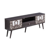 Rustic Modern Grey Wood TV Stand - TV-1033