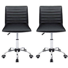 Office Chair Bar Stool Adjustable Chairs (Set of 2) CR-B17