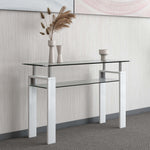 Two-Tier Rectangular Glass Coffee Table 120cm – product image 18