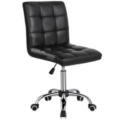 Leather Office Chair Adjustable Counter Chairs (Set of 2) CR-B16