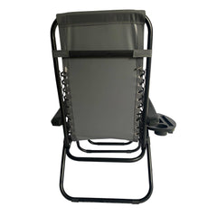 Folding Recliner Chair Lounger With Tray - Set Of 2 BSC-012