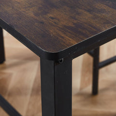 Bar Table Stool Set Home Dining Room Table Chairs KJT-3804