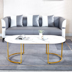 Coffee Table Sofa Side Table CT-CH07 WHITE