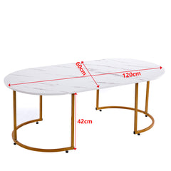 Coffee Table Sofa Side Table CT-CH07 WHITE