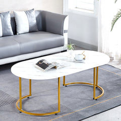 Coffee Table Sofa Side Table CT-CH07 WHITE