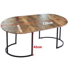 Coffee Table Sofa Side Table CT-CH07 Berlin Rusti
