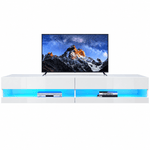 floating wall mounted entertainment unit for bedroom or lounge