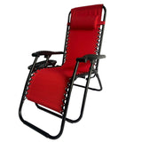 Folding Recliner Chair Lounger With Tray - Set Of 2 BSC-012