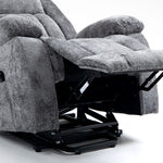 KJ-8819 massage armchair with power lift and comfortable high-density cushioning