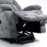 KJ-8819 massage armchair with power lift and comfortable high-density cushioning