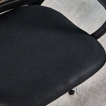 Close-up view of the seat fabric of the Ergonomic High Back Mesh Office Chair.