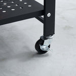 3-Tier Foldable Storage Trolley with Wheels – product image 13