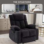 Corduroy Recliner Chair showcasing its stylish design in various room settings.