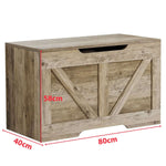 Rustic Wooden Storage bench SC-JY701 with dimensions 80cm x 40cm x 58cm, perfect for organizing entryways and living rooms.