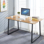150cm workstation desk for laptop, monitor and daily office essentials