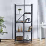 Mobile Kitchen Shelf with 3, 4 & 5 tier storage, ideal for organizing various spaces in your home.