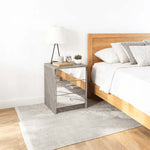 Modern Mirrored Bedside Table with 3 Drawers – product image 5