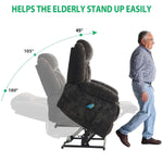 KJ-8819 electric recliner chair designed for relaxing, reading and TV viewing
