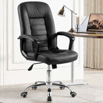 Five wheel swivel base and smooth rolling casters of ergonomic office chair.