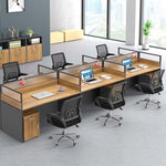 Black BX002 ergonomic mesh office chairs arranged in an open-plan workspace
