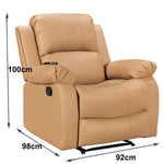 Dakota CR-2030 massage recliner chair product detail image