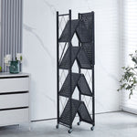 Mobile Kitchen Shelf with 3, 4 & 5 tier storage, perfect for organizing kitchen or home office.