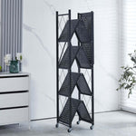 Mobile Kitchen Shelf with 3, 4 & 5 tier storage, perfect for organizing kitchen or home office.
