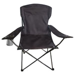 Heavy-Duty Folding Camping Chair with Cup Holder & Travel Bag designed for outdoor adventures.